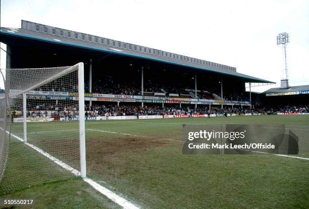 February 1991 - English Football League Divison Two - West Ham United v Millwall - A general view of Upton Park.