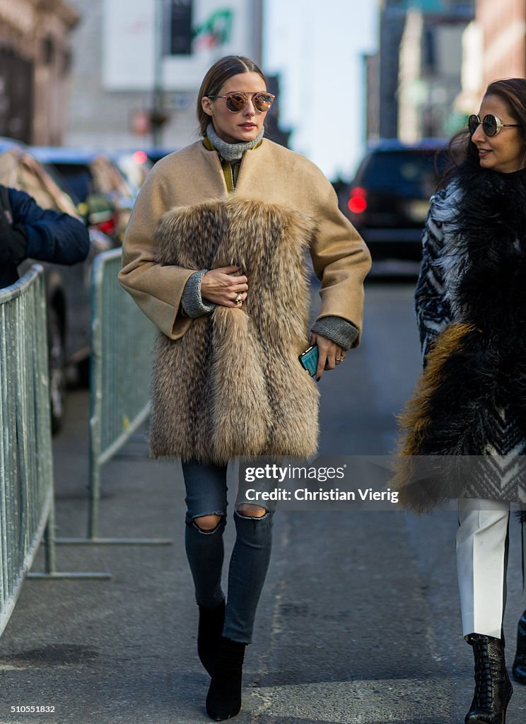 Street Style - Day 4 - New York Fashion Week: Women's Fall/Winter 2016