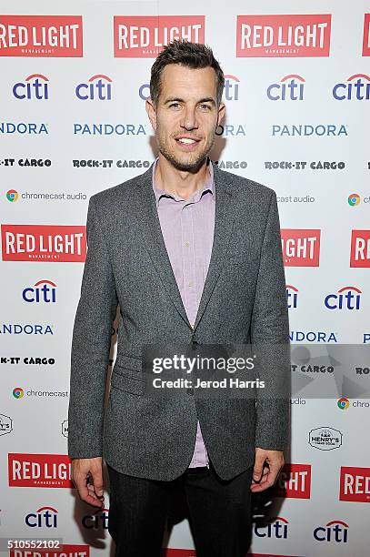 Nick Hexum of 311 attends the Red Light Management Grammy after party presented by Citi at the Mondrian Hotel on February 15, 2016 in Los Angeles,...