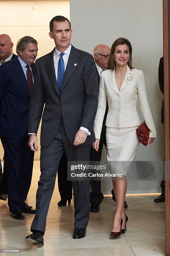 Spanish Royals Visit The Prado Museum