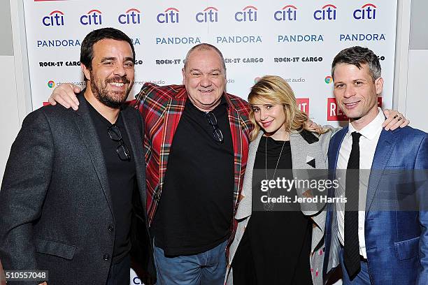 Guests attend the Red Light Management Grammy after party presented by Citi at the Mondrian Hotel on February 15, 2016 in Los Angeles, California.