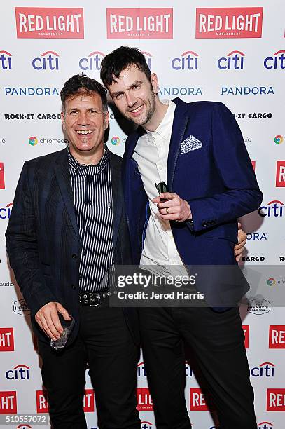 Guests attend the Red Light Management Grammy after party presented by Citi at the Mondrian Hotel on February 15, 2016 in Los Angeles, California.