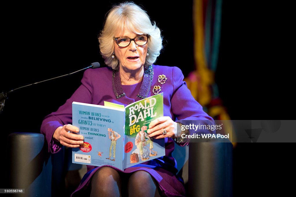 The Duchess Of Cornwall Visits 'The Wondercrump World Of Roald Dahl'