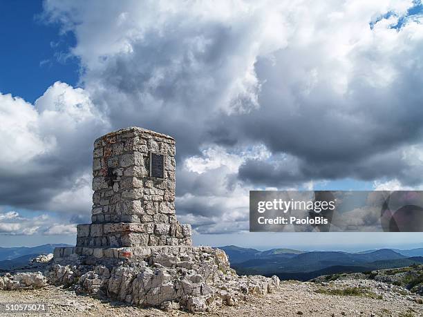 the great war mount ortigara - asiago italy stock pictures, royalty-free photos & images