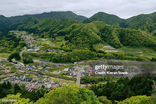 yamadera, japan - yamadera fotografías e imágenes de stock