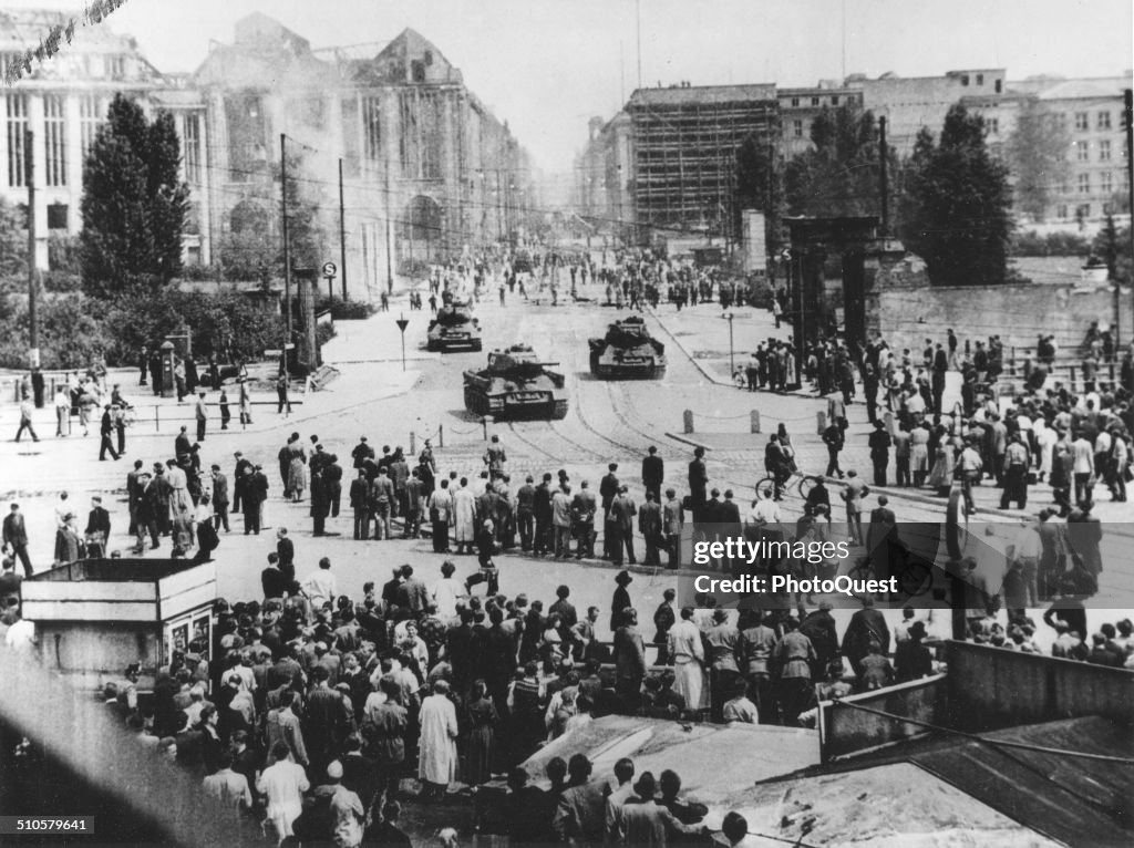 1953 Uprising In Berlin