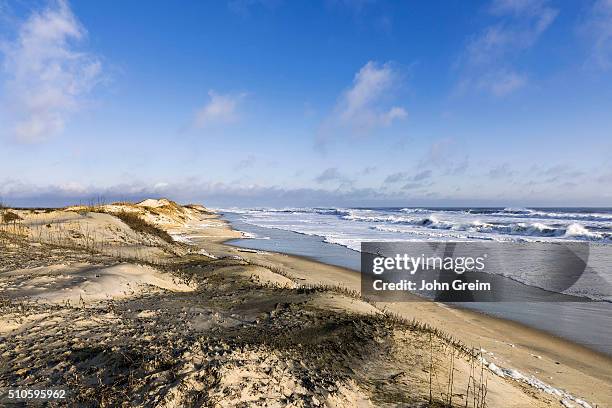 Pristine beach along Cape Hatteras National Seashore.