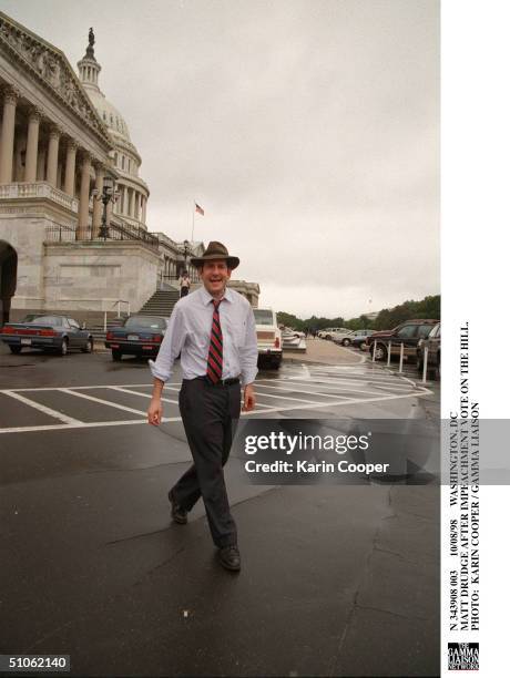 Washington, Dc Matt Drudge After Impeachment Vote On The Hill.