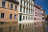 Flooding in Meissen, Germany, in June 2013
