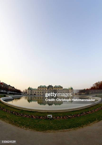 Belvedere Palace in Vienna.