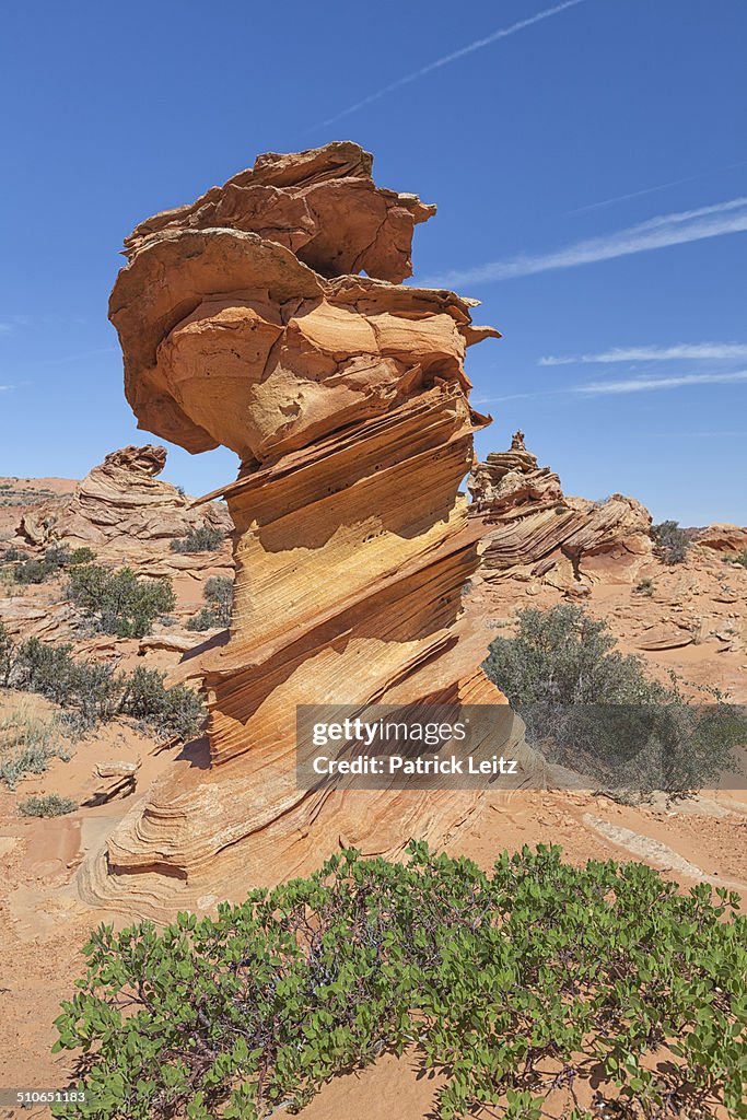 Weird Rock - South Coyote Buttes