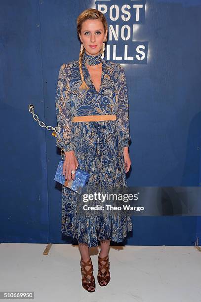 Nicky Hilton attends the Alice + Olivia By Stacey Bendet - Arrivals at The Gallery, Skylight at Clarkson Sq on February 16, 2016 in New York City.