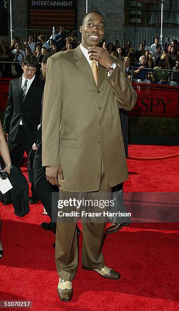 Basketball Player Dwight Howard attends the 12th Annual ESPY Awards held at the Kodak Theatre on July 14, 2004 in Hollywood, California. This year's...