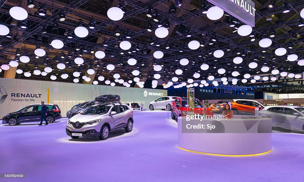Renault motor show stand