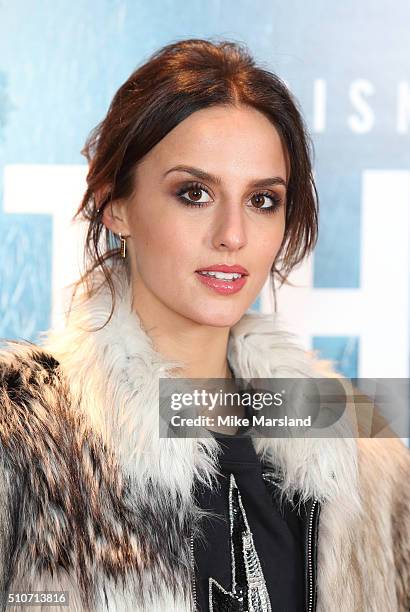 Lucy Watson attends 'The Finest Hours' Gala Premiere at Ham Yard Hotel on February 16, 2016 in London, England.