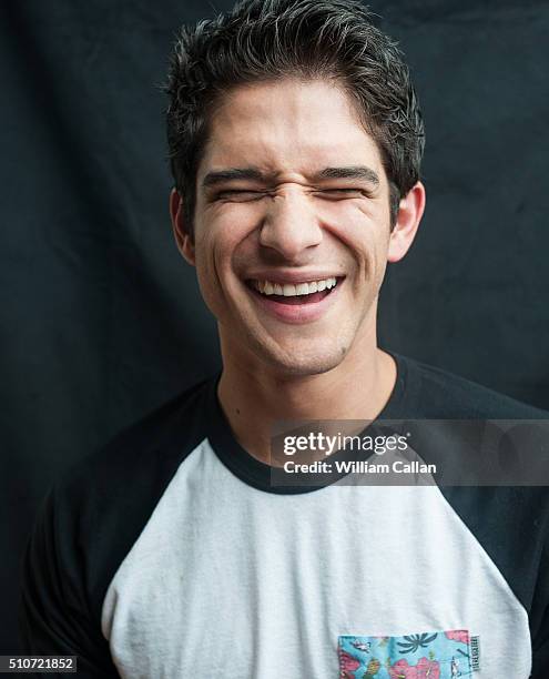 Actor Tyler Posey is photographed for The Wrap on November 20, 2015 in Los Angeles, California.