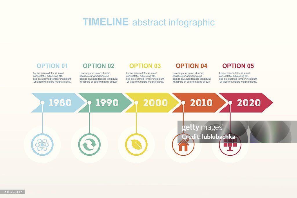 Timeline Abstract Info Graphics Concept High-Res Vector Graphic - Getty ...