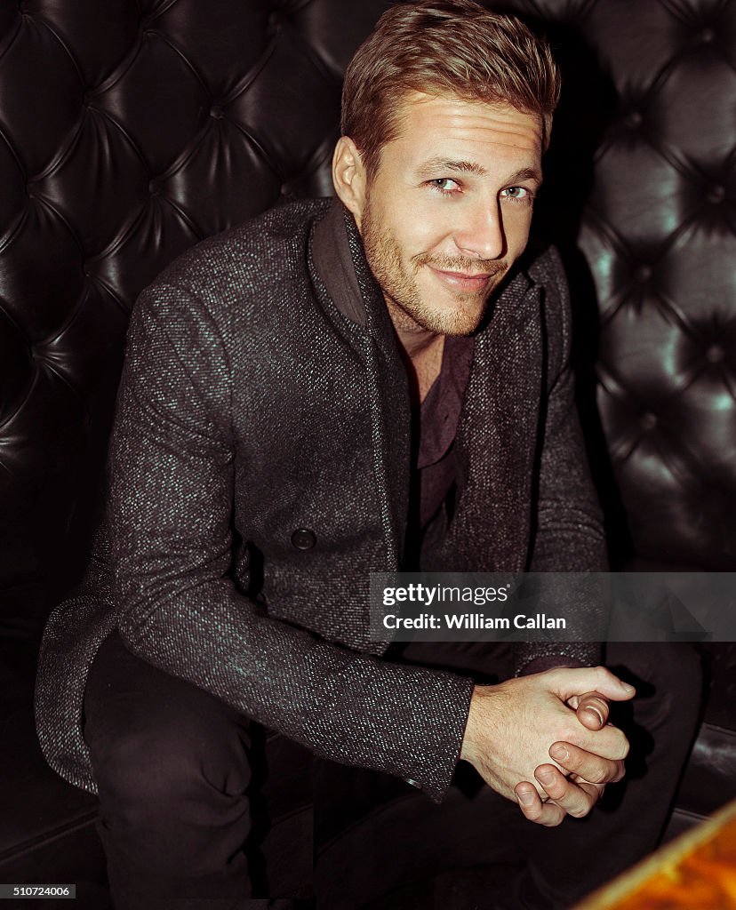 Australian actor Luke Bracey is photographed for The Wrap on December