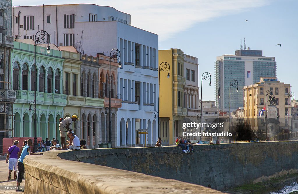 La Havane, Cuba-Malecón