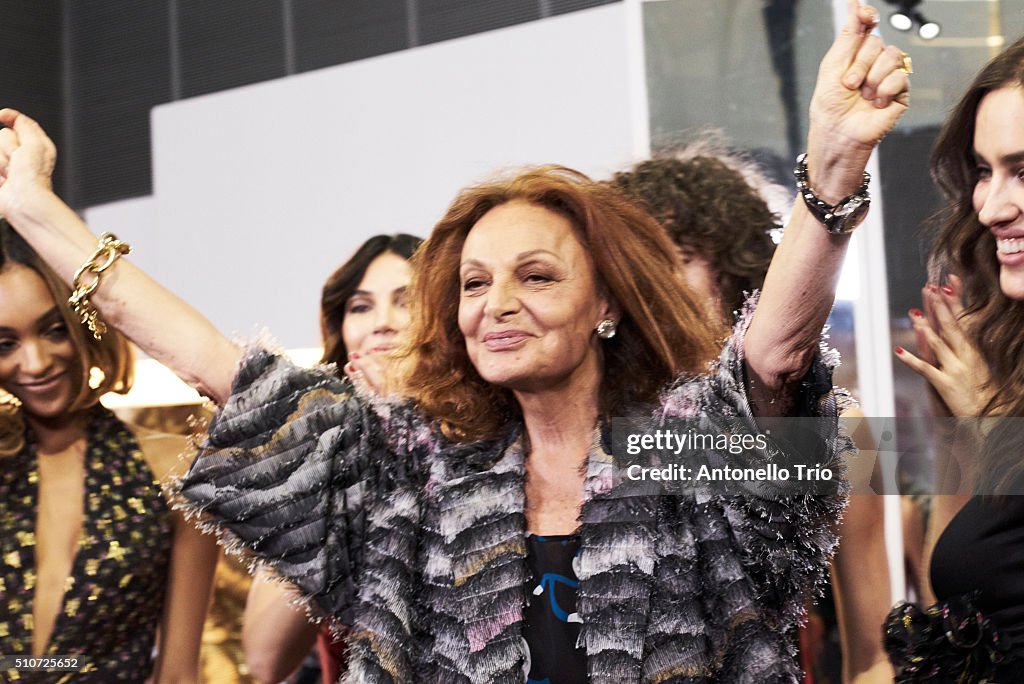 Diane Von Furstenberg - Backstage - Fall 2016 New York Fashion Week