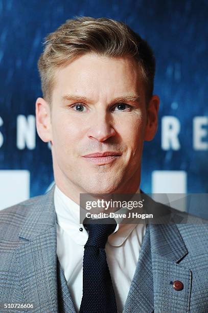 Craig Stevens attends 'The Finest Hours' Gala Premiere at Ham Yard Hotel on February 16, 2016 in London, England.