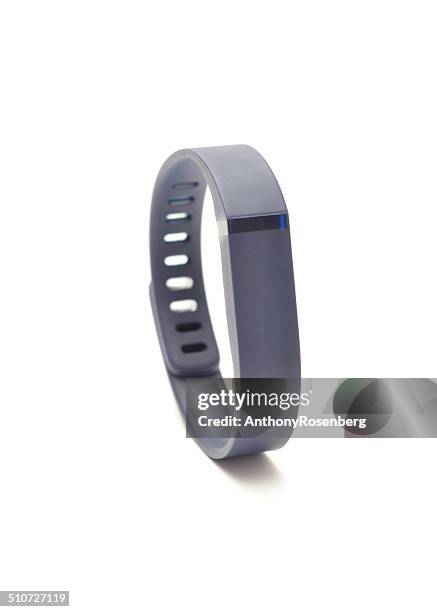 blue fitbit flex - fitbit stock pictures, royalty-free photos & images