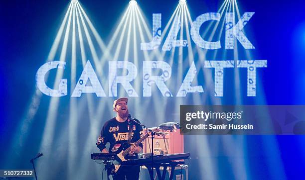 Jack Garratt performs live on stage at Heaven as part of BRITs Week on February 16, 2016 in London, England.