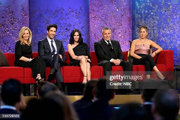 Pictured: Lisa Kudrow, David Schwimmer, Courteneey Cox, Matt LeBlanc, Jennifer Aniston --