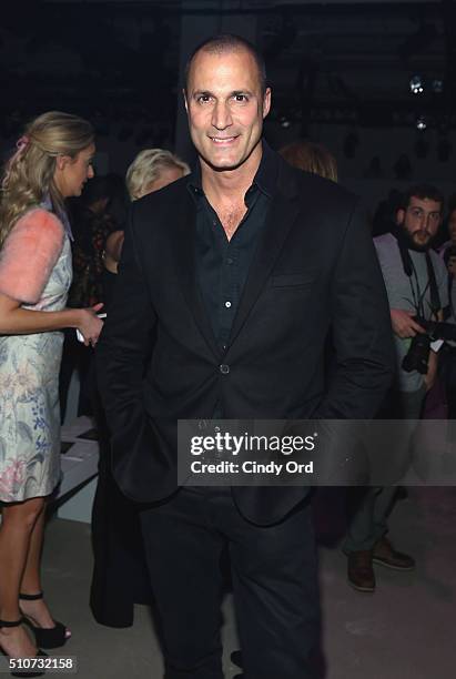 Photograpger Nigel Barker attends the Georgine Fall 2016 fashion show during New York Fashion Week: The Shows at The Gallery, Skylight at Clarkson Sq...