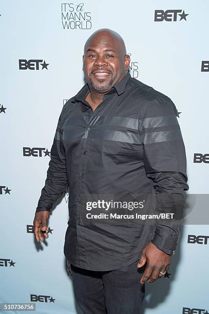 Actor David Mann attends 'It's a Mann's World' season two luncheon screening at TRACE at the W on February 16, 2016 in Atlanta, Georgia.