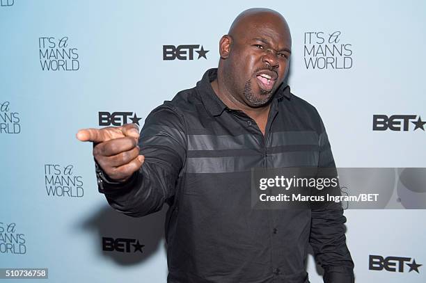 Actor David Mann attends 'It's a Mann's World' season two luncheon screening at TRACE at the W on February 16, 2016 in Atlanta, Georgia.