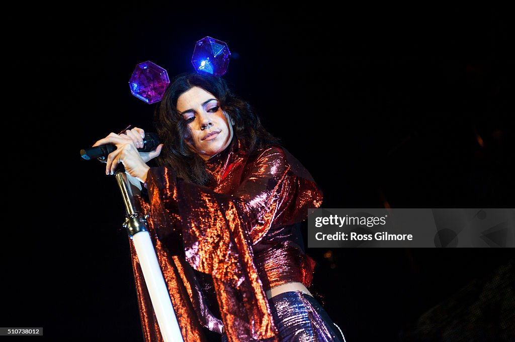 Marina And The Diamonds Perform At O2 Academy In Glasgow