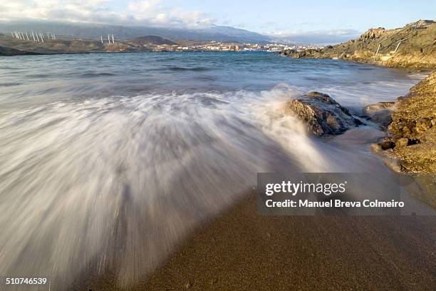 playa grande - arico stock pictures, royalty-free photos & images