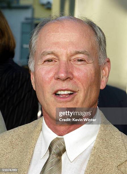 Producer Frank Marshall arrives at the premiere of Universal's "The Bourne Supremacy" at the Arclight Cinemas on July 15, 2004 in Los Angeles,...