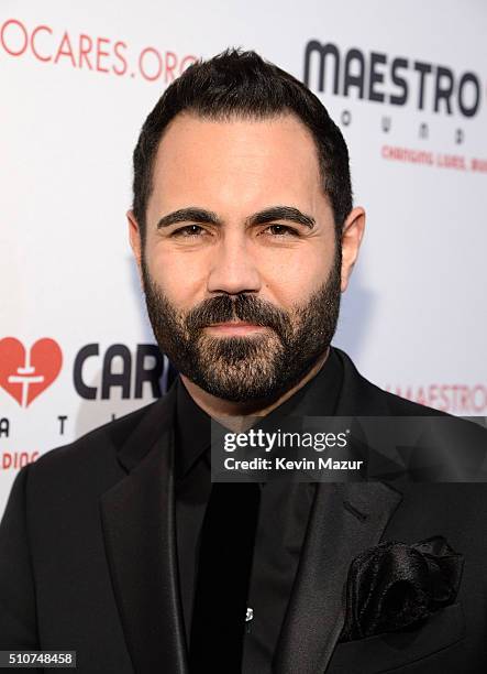 Enrique Santos attends Maestro Cares "Changing Lives, Building Dreams" Third Annual Gala at Cipriani Wall Street on February 16, 2016 in New York...