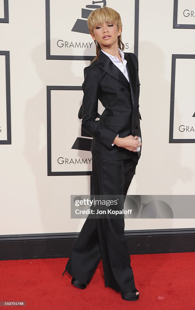 The 58th GRAMMY Awards - Arrivals
