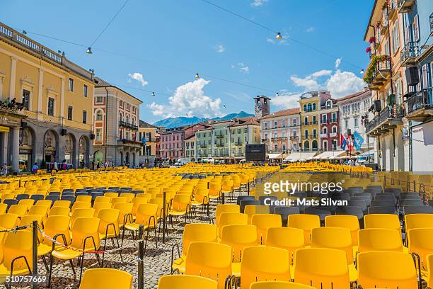 film festival in locarno - locarno stock pictures, royalty-free photos & images