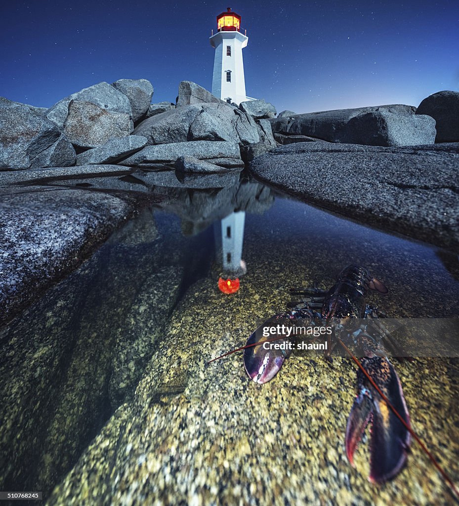 Lobster at the Lighthouse