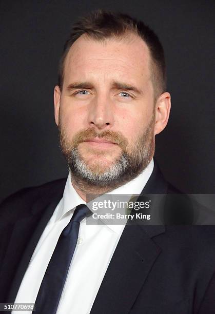 Producer Keith Redmon attends the Premiere of Open Road's 'Triple 9' at Regal Cinemas L.A. Live on February 16, 2016 in Los Angeles, California.