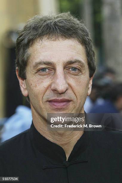 Argentine film producer Jorge Dyszel attends the opening night of the Eighth Annual Latino International Film Festival on July 16, 2004 at the...