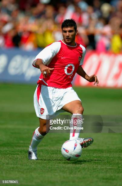 Jose Antonia Reyes of Arsenal in action during the Pre-Season friendly match between Barnet and Arsenal at the Underhill Stadium, Barnet on July 17,...