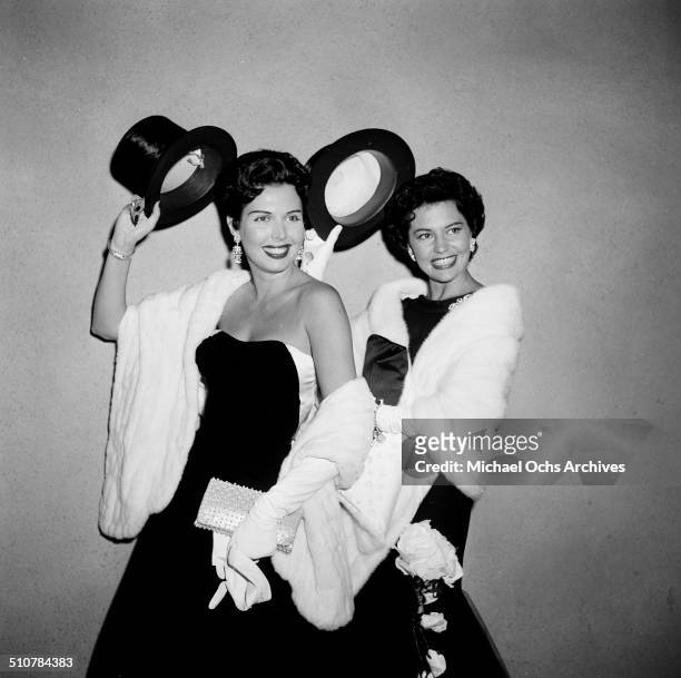 Ann Miller attends a movie premiere at the Egyptian Theatre in Los Angeles,CA.