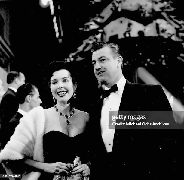 Ann Miller and Bill O'Conner attend an event in Los Angeles,CA.