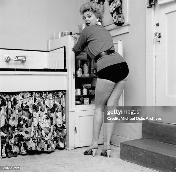 Barbara Nichols poses for a portrait at home in Los Angeles,CA.