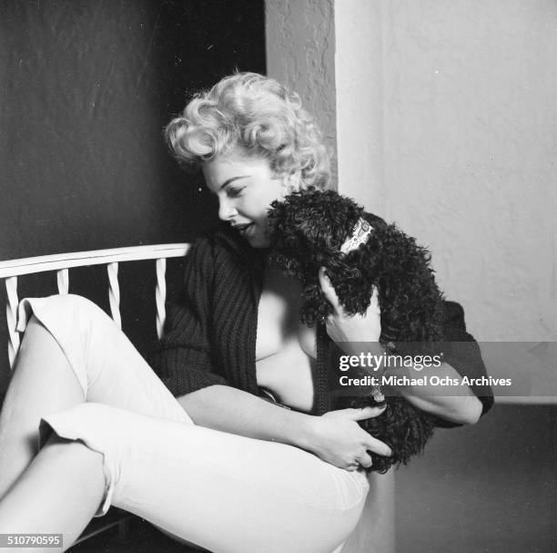 Barbara Nichols poses for a portrait at home in Los Angeles,CA.