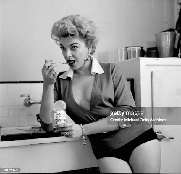 Barbara Nichols poses for a portrait at home in Los Angeles,CA.