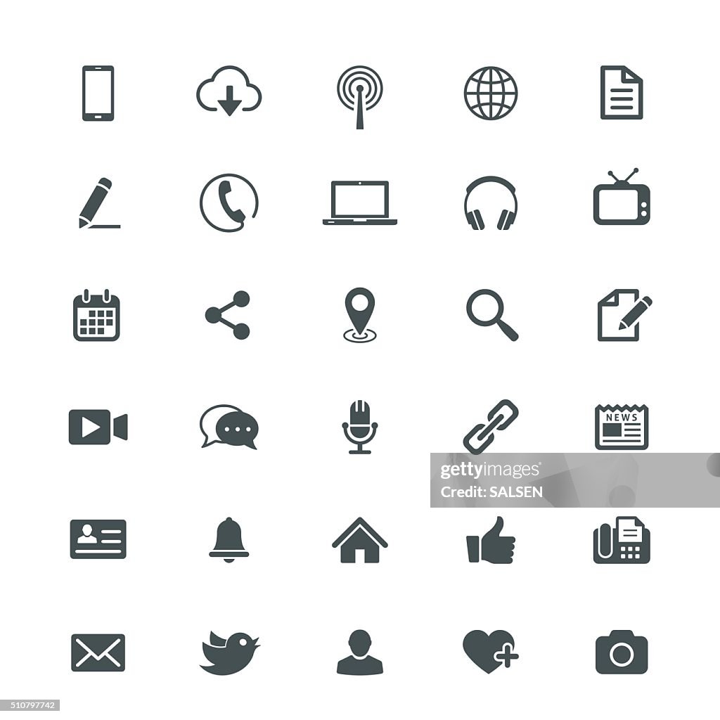Universal Internet Icon Collection