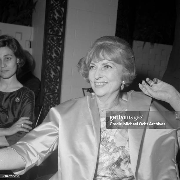 Agnes Moorehead attends an event in Los Angeles,CA.