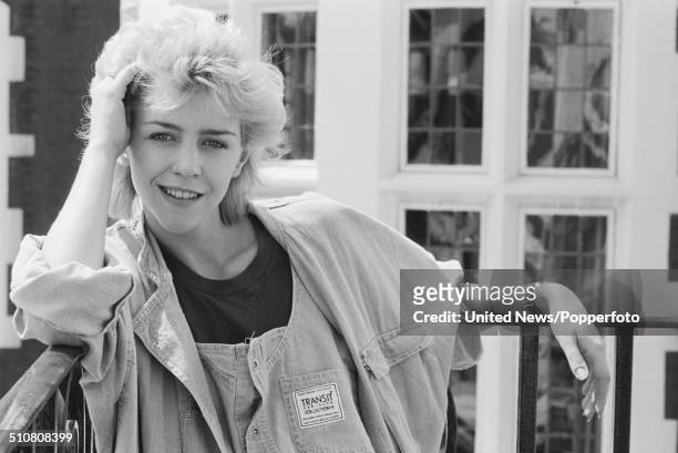 English actress Leslie Ash in London on 3rd August 1983.