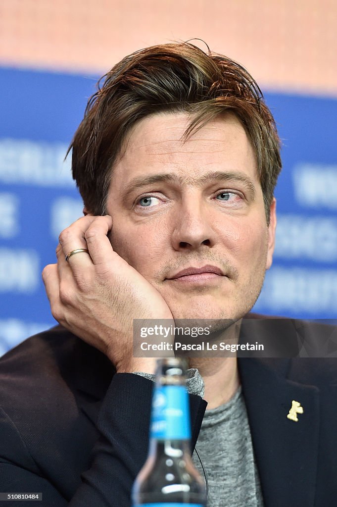 Director Thomas Vinterberg attends the ‘The Commune’ press conference
